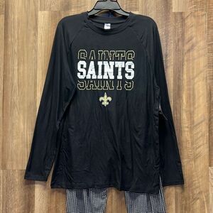 NEW ORLEANS SAINTS NFL PAJAMAS